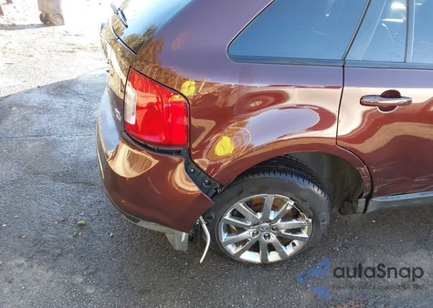 2012 Ford Edge Sel from USA, damaged, VIN 2FMDK4JCXCBA86282